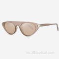 Gafas de sol de mujer Cat Eye con metal